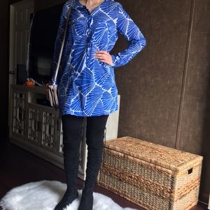 J.Crew Fanfare Floral Cotton Tunic Sz S